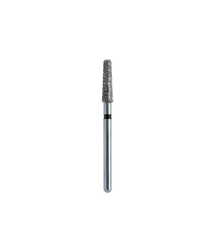 DIAMOND FG BUR STRAUSS MOD 855-025 ROUNDED TAPERED SUPER COARSE GRIT