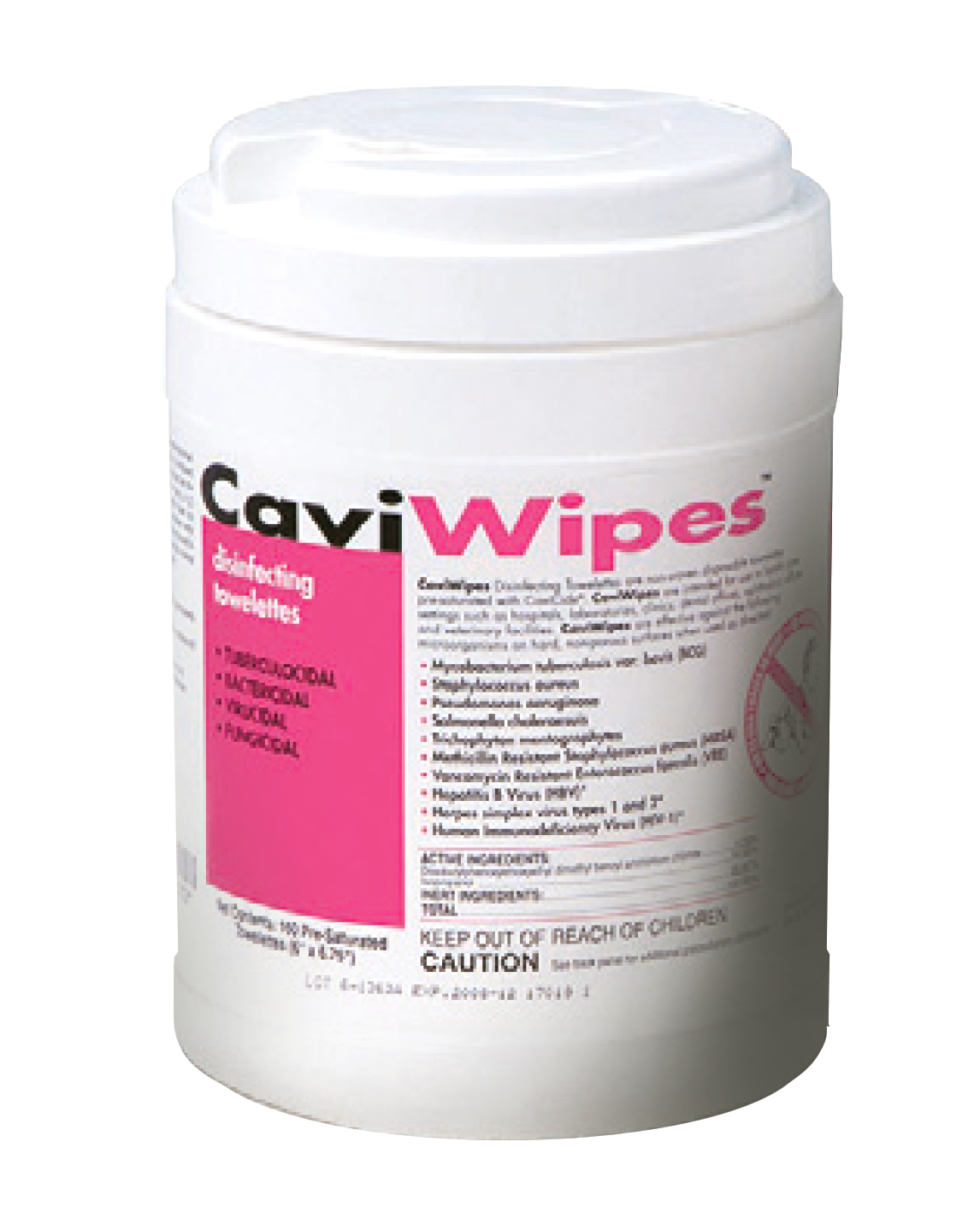 Cavicide – Caviwipes – Disinfectant wipes – Box