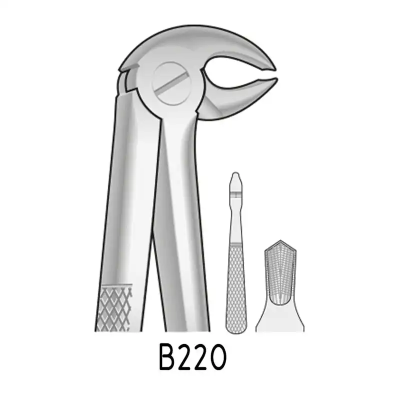 Kit of 10 Forceps Bader