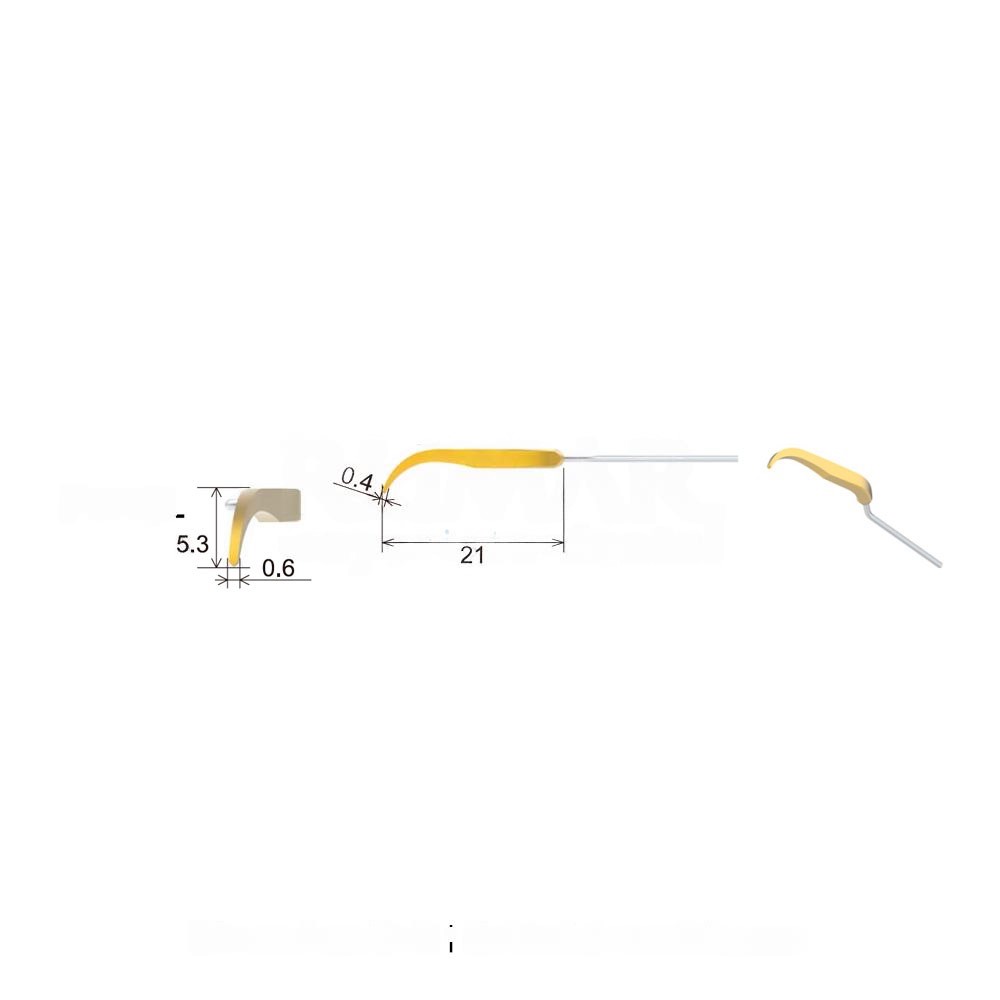 Woodpecker PD43L Peek ultrasonic tip compatible with Satelec | Implant prophylaxis