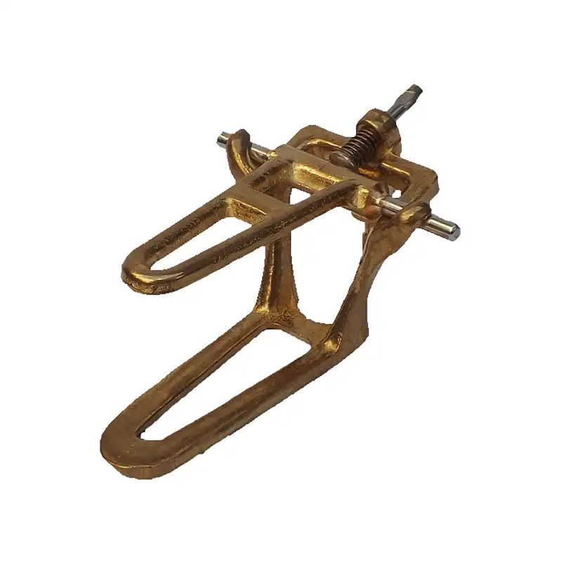 Brass articulator for crowns and bridges Bader