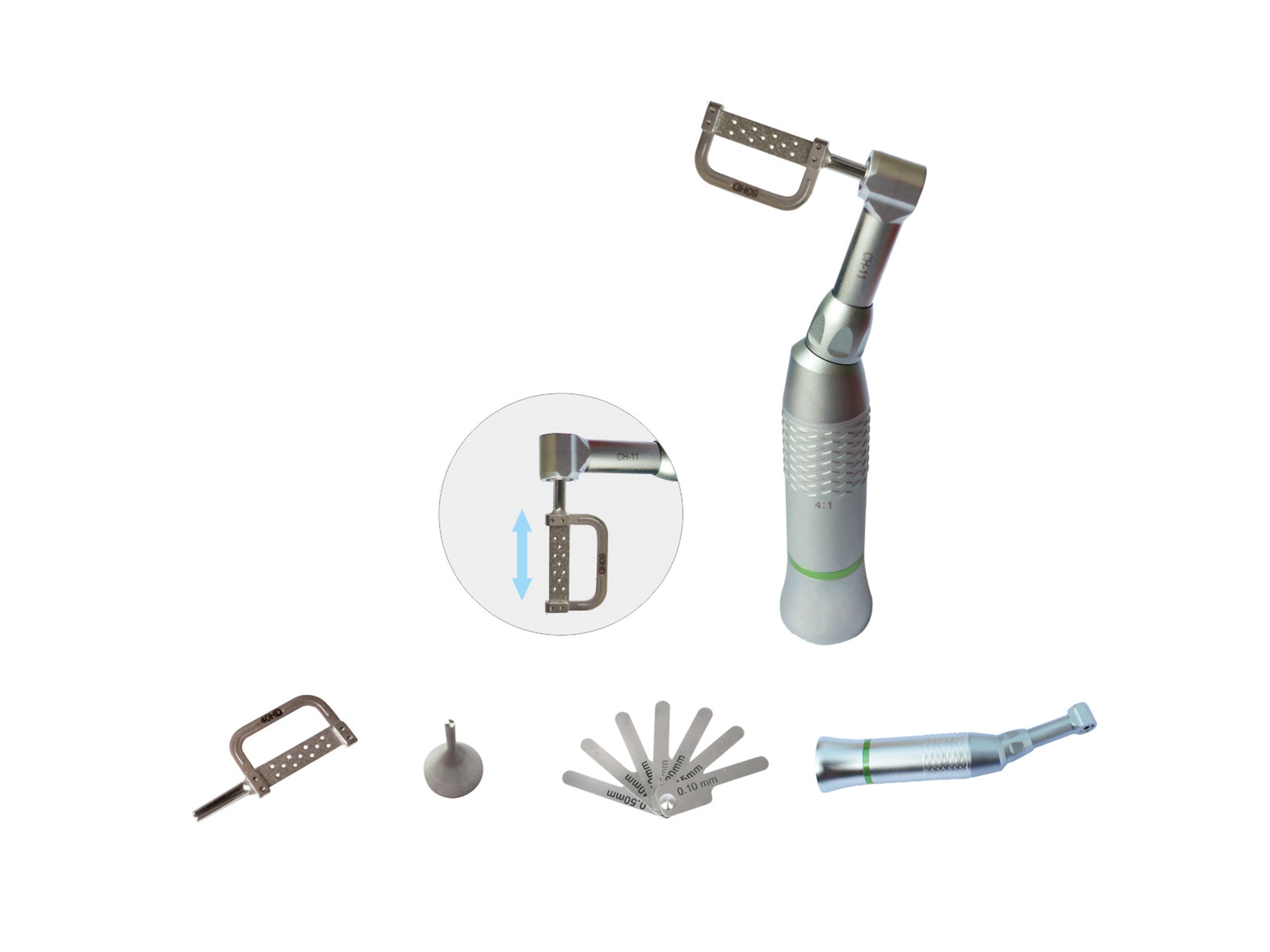 STRIPPING KIT WITH TECHNOFLUX CONTRA ANGLE