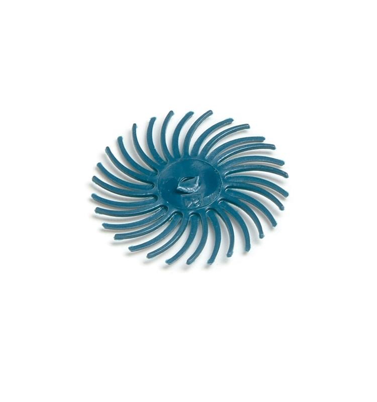 BLUE SUNBURST DISC DEDECO 22 MM. (48 PCS) GRIT 400