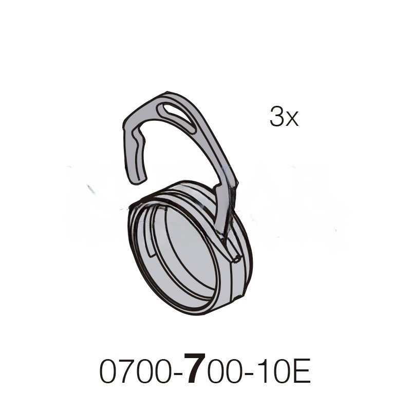 Dürr Connect single plug (K), 5 pcs
