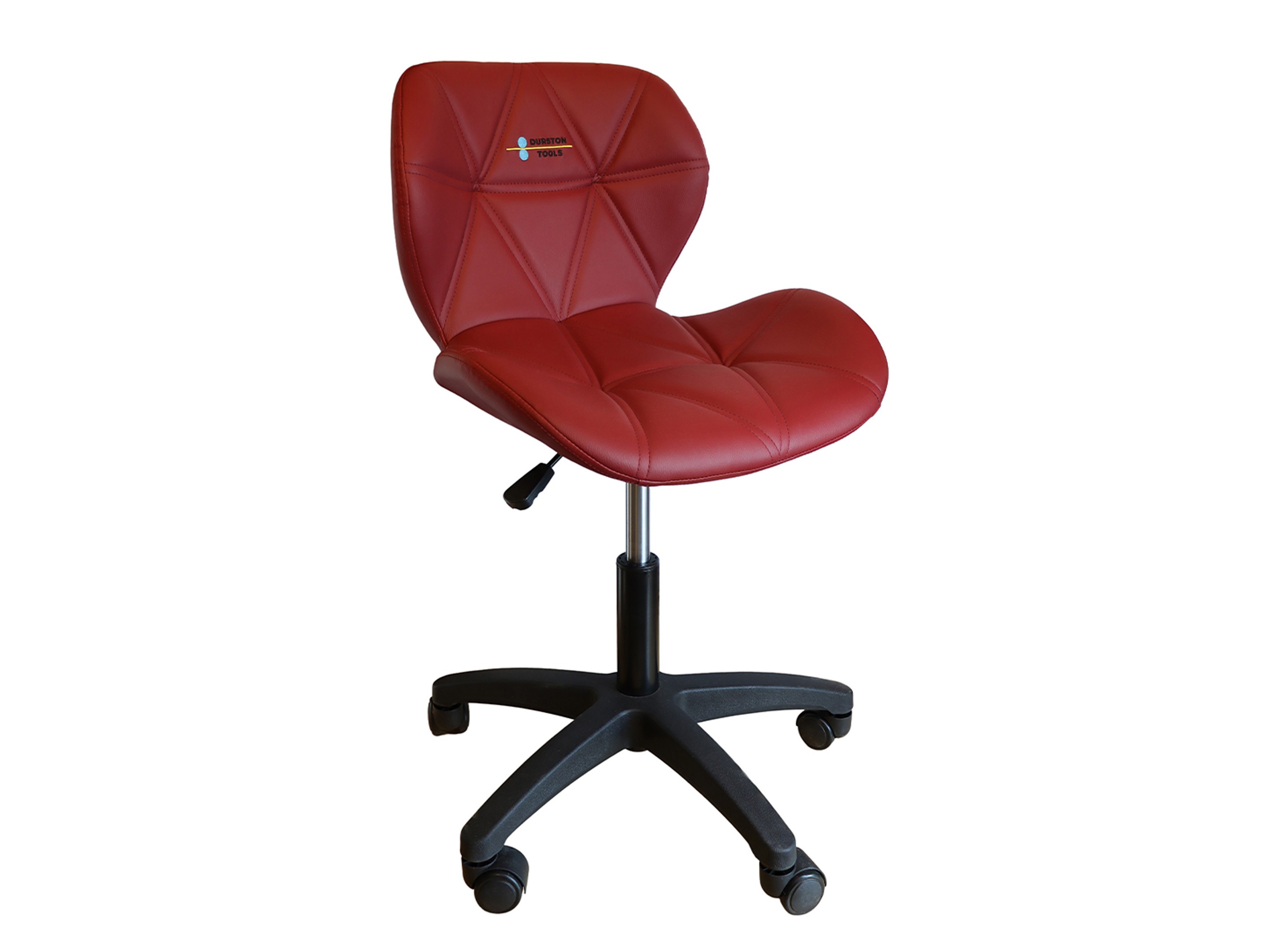 WORK CHAIR DURSTON 43/58 cm. UPHOLSTERED WITH WHEELS