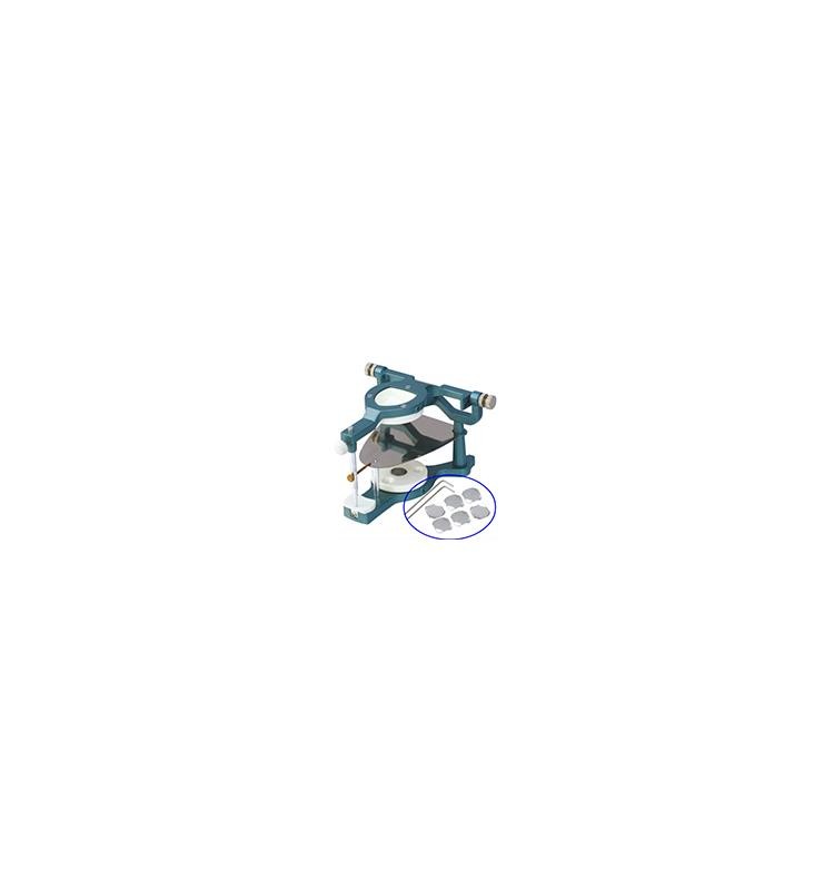 SET OF MAGNETS + METAL PLATES FOR THREE-POINT ARTICULATOR