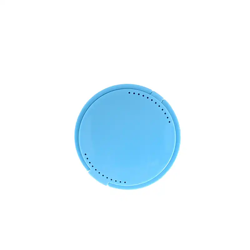 Blue Aligner Holder Box with Mirror Bader