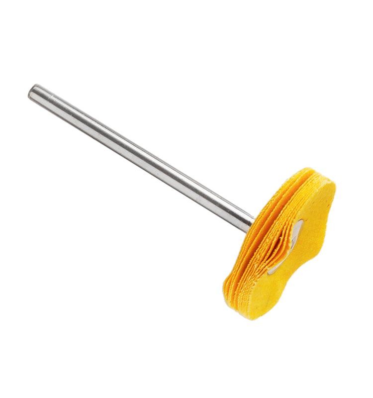HATHO DISC MOUNTED COTTON YELLOW 25 mm MOD. 867 25 HP