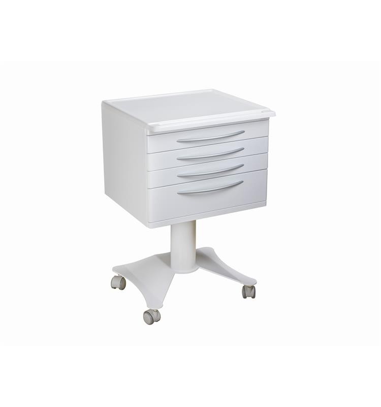MOBILE CART WITH WHEELS 4 DRAWERS CERAMIC WORKTOP MOD.RC4Z