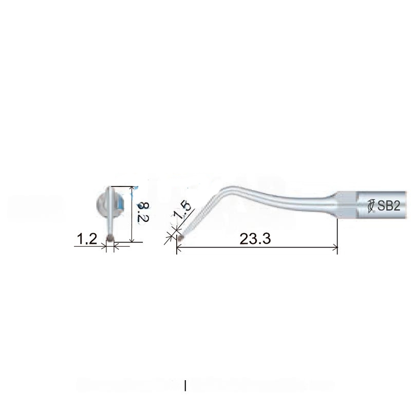 Woodpecker SB2 ultrasonic tip compatible with EMS | Cavities, Diamond