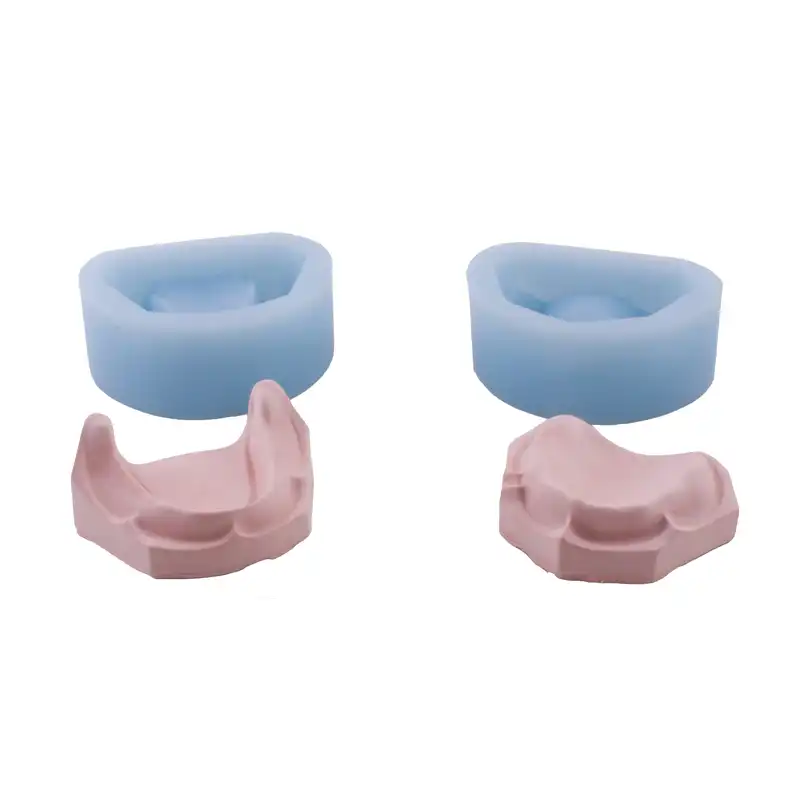 Silicone mold for edentulous model Bader