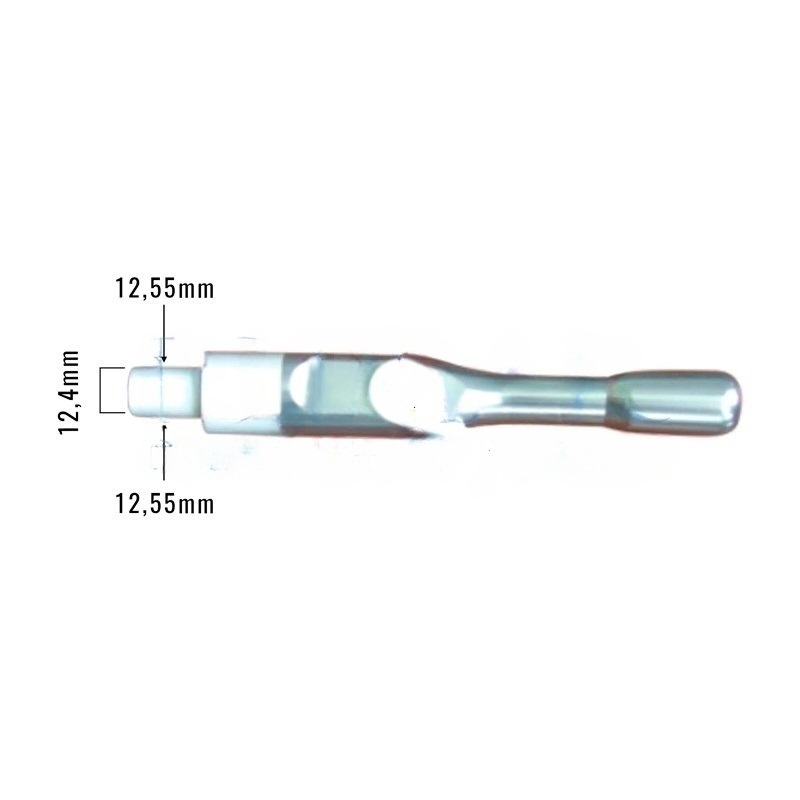 Suction terminal large connector 12.4-12.55 mm