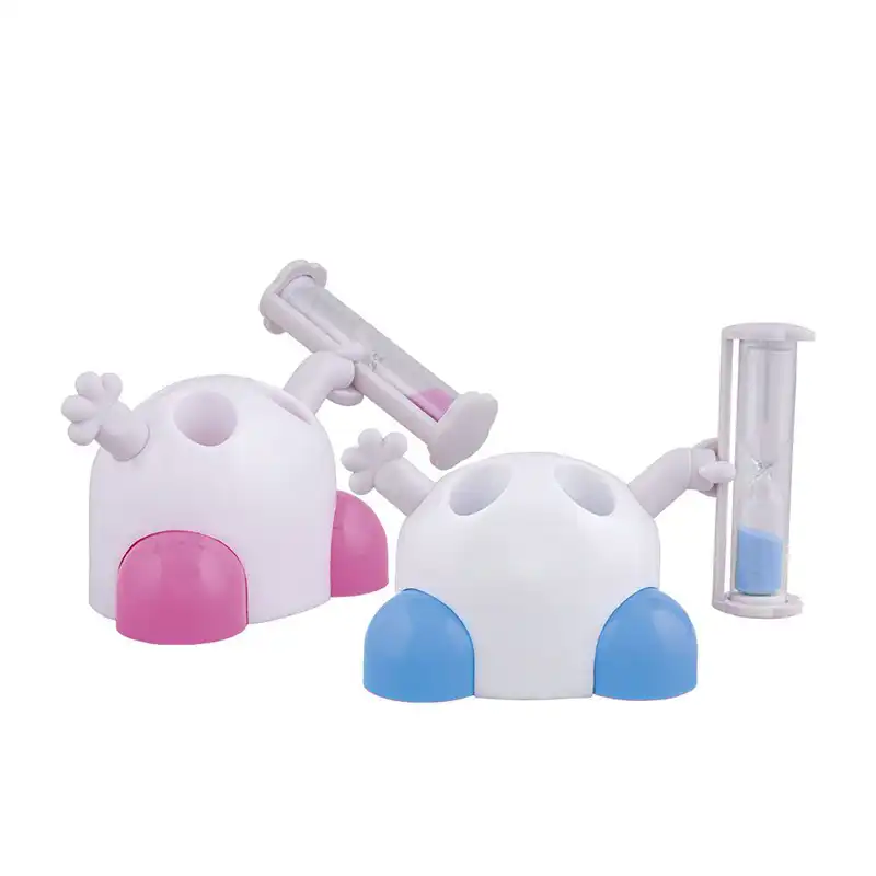 Toothbrush holders with Clock Bader