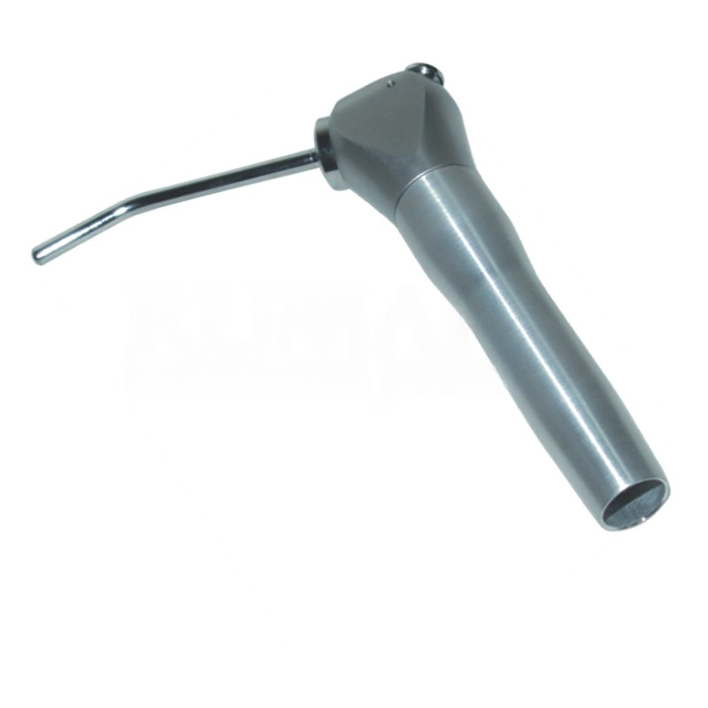 Dental steel syringe, Ecoline 3F, angled