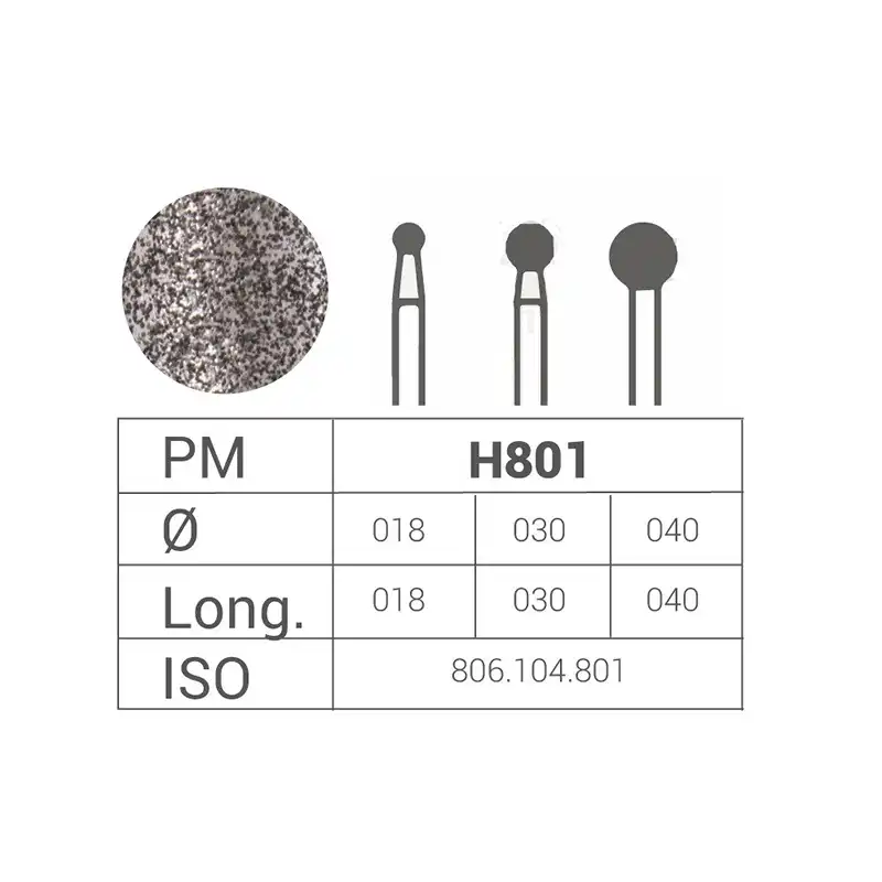 Diamond Burs HP ISO.806.104.001.801.018 Bader