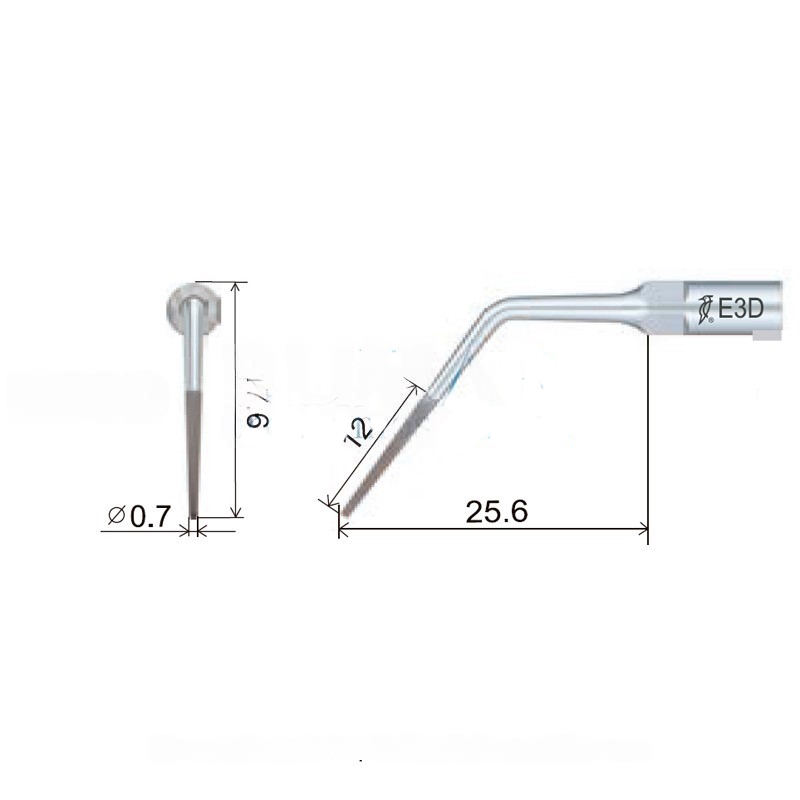 Woodpecker ES3D Ultrasonic Tip Compatible Sirona | Diamond Endo