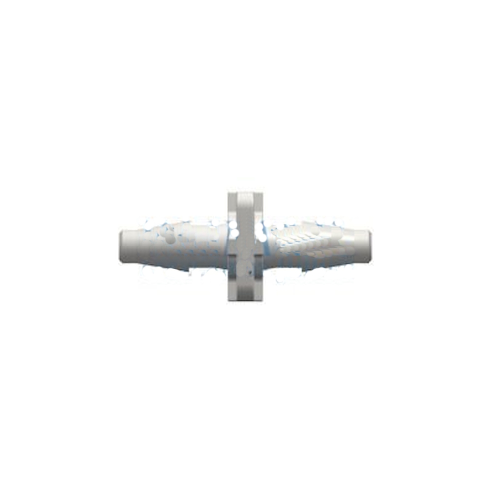 Nylon union connector 2.4mm | Pack 10 units