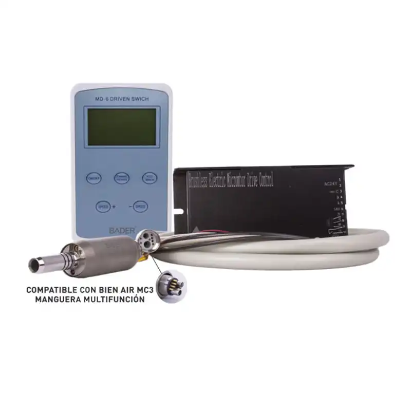 Integration Set with Induction Micromotor and Multipurpose Hose Bader