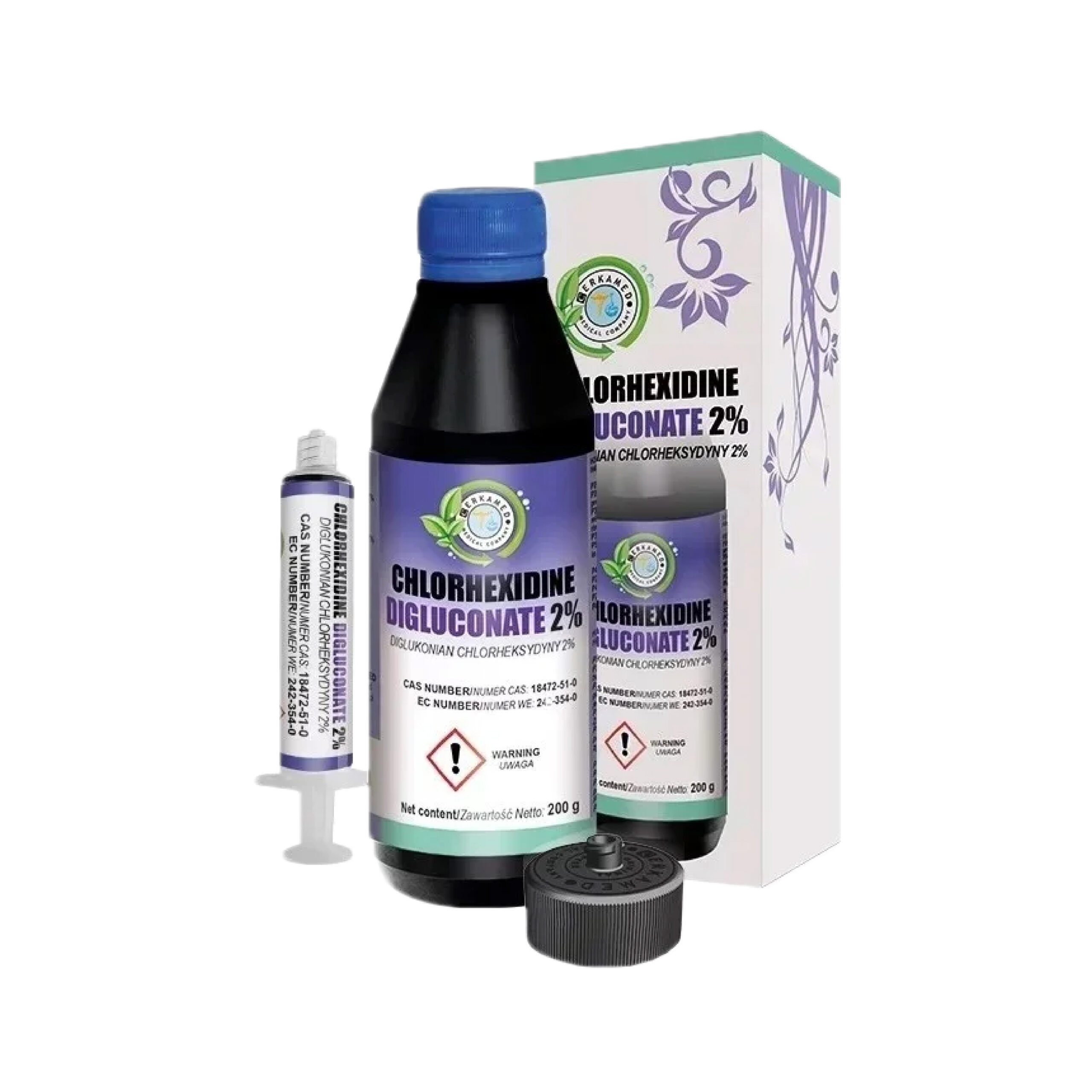 Cerkamed Chlorhexidine Digluconate 2%