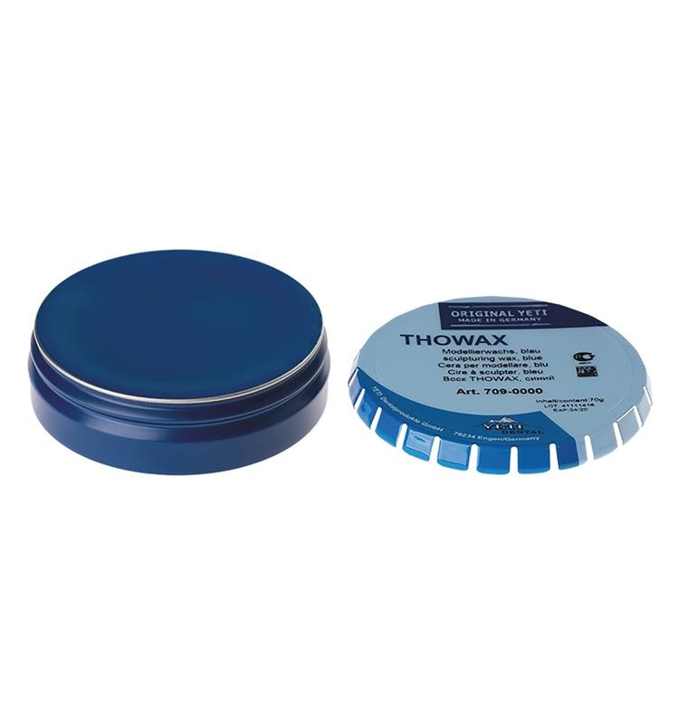 THOWAX modeling wax blue, 70g