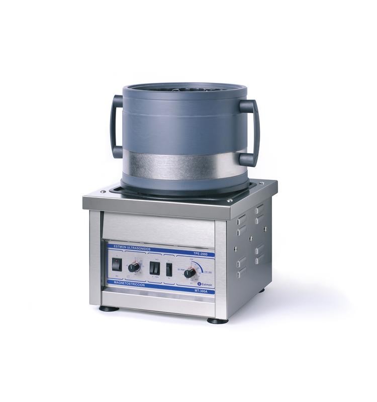 MAGNETIC POLISHER ESTMON MT-300-A (1 HP) WITH REGUL. AND EXTRACT. WITH SYS. T
