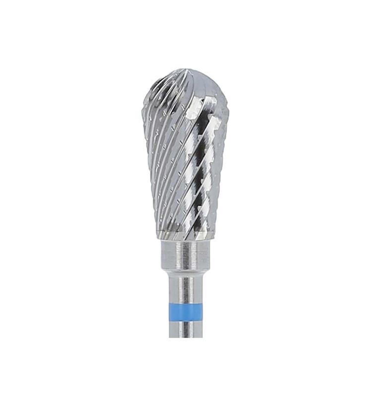 JOTA BUR FIG. CX77.104.060 OF TUNGSTEN CARBIDE PEAR SHAPE
