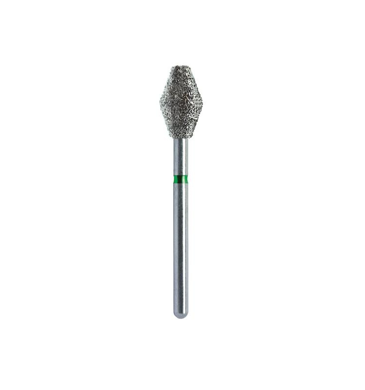 FG DIAMOND BURR STRAUSS MOD 811-033 BARREL SHAPE COARSE GRIT