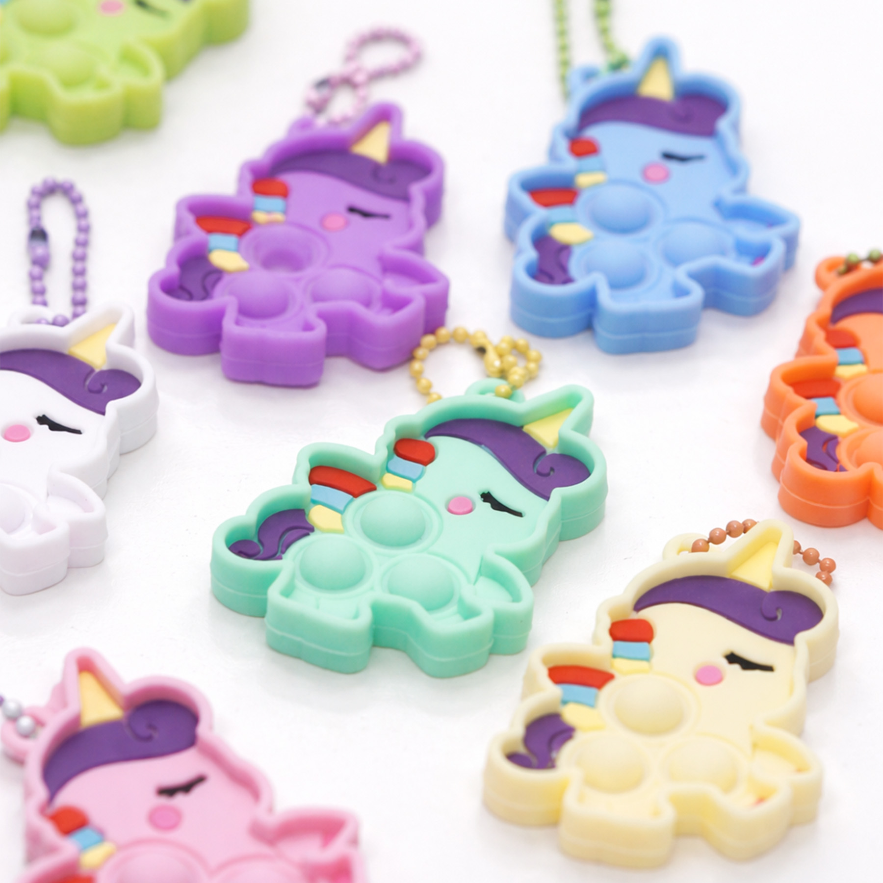 Unicorn Pop It Pendant Bader