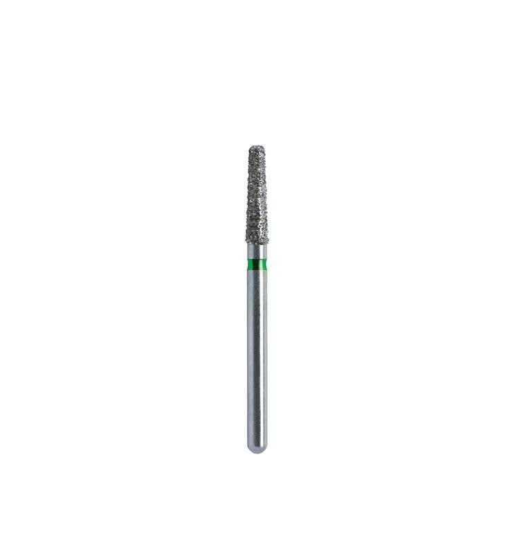 FG DIAMOND BUR STRAUSS MOD 855L-018 ROUNDED CONE COARSE GRIT