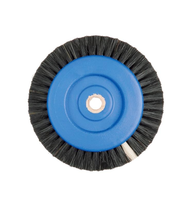 HATHO BRUSH 70 mm.. 2 ROWS BLACK BRISTLE MOD. 1270 PLAS. CORE