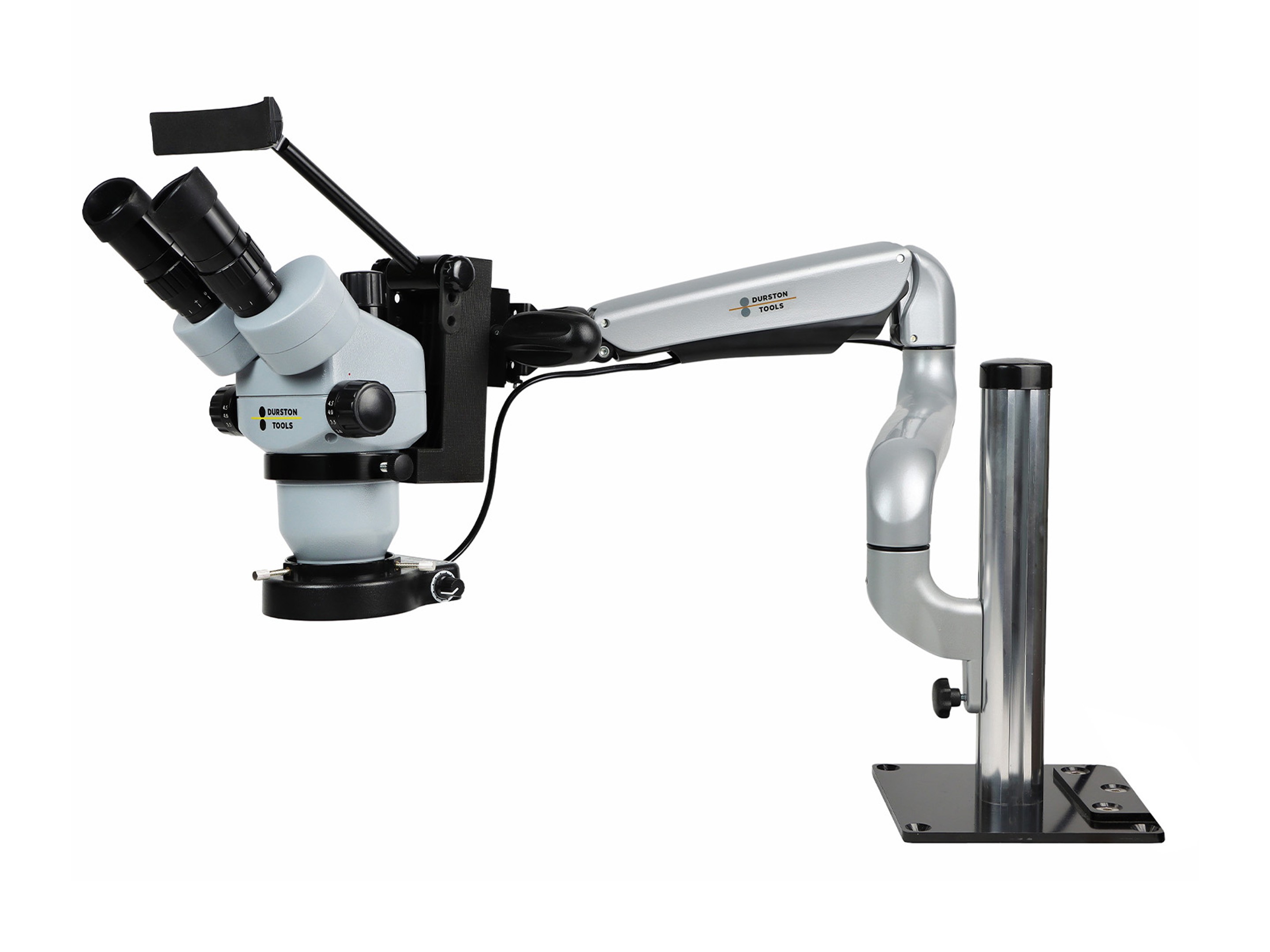 PROFESSIONAL TRIOCULAR MICROSCOPE DURSTON T70 WITH OPTICAL ZOOM 7X?45X