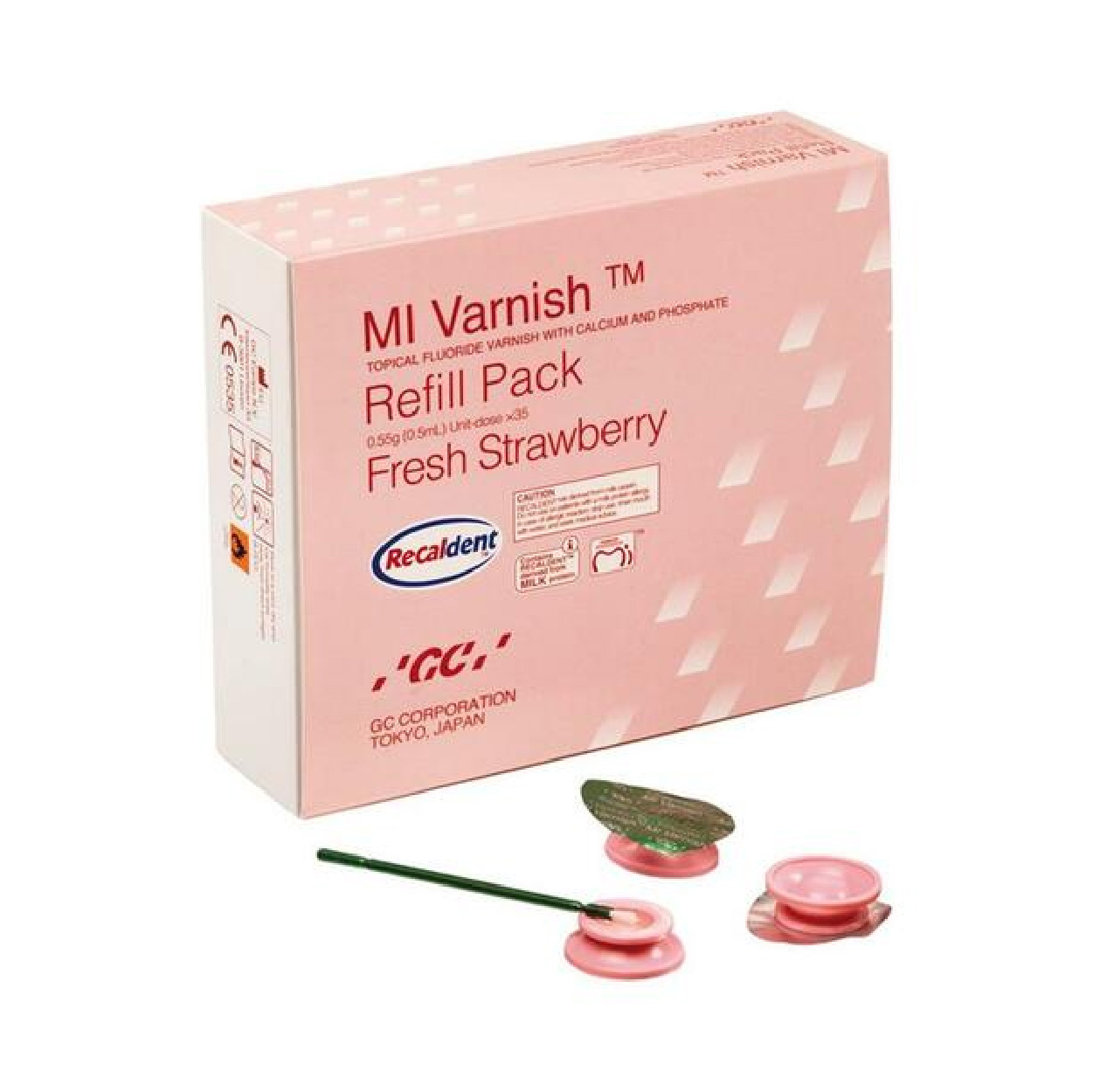 MI Varnish Refill – Strawberry Container
