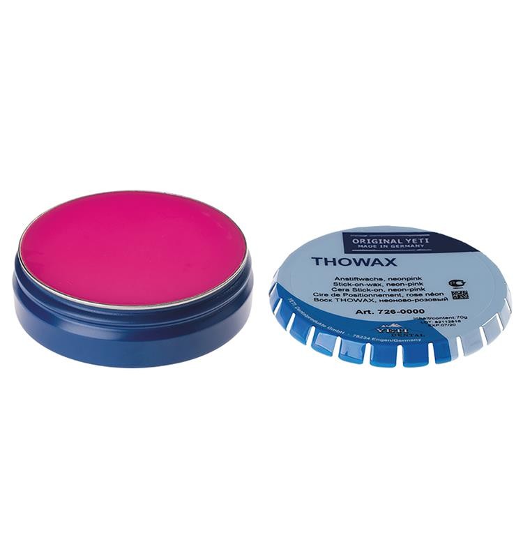 THOWAX stick-on wax pink neon, 70g