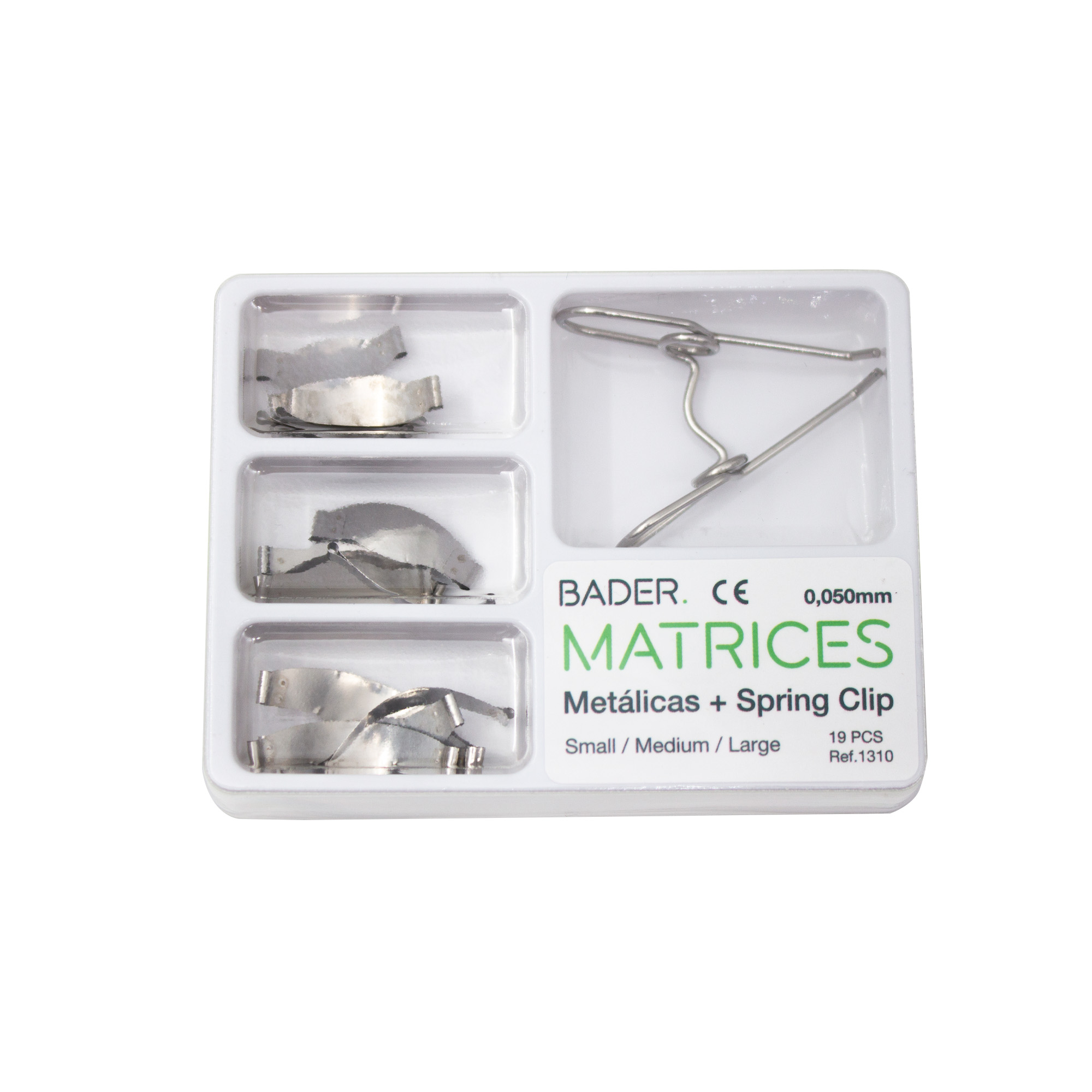 Metal Matrices plus Spring Clip Bader