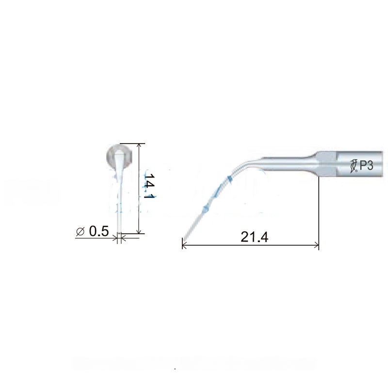 Woodpecker PS3 ultrasonic tip compatible with Sirona | Perio