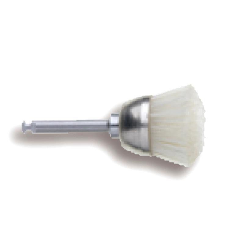PROPHYLAXIS BRUSH CA BOX12 PCS. CUP SHAPE WHITE BRISTLE (317038)