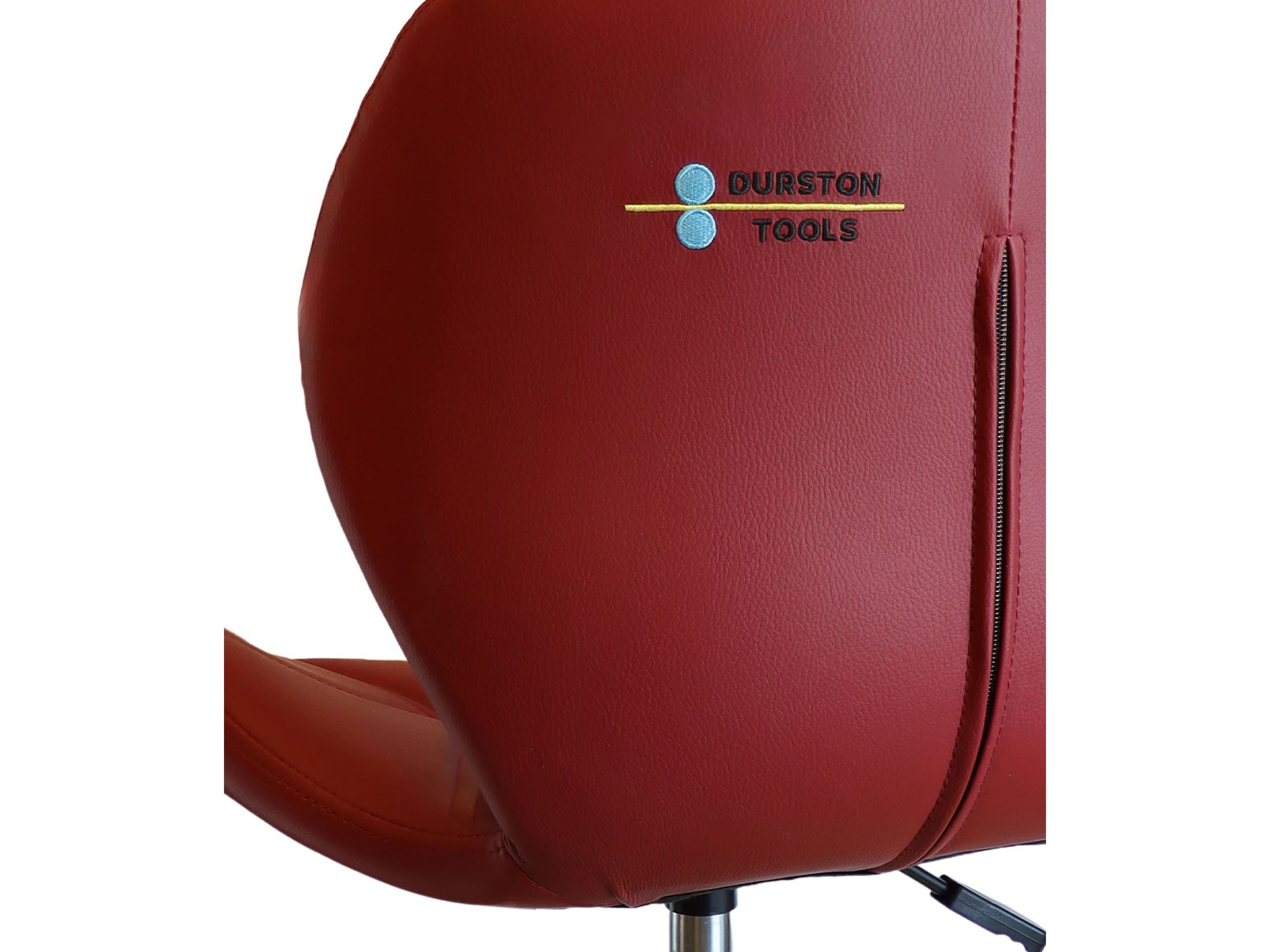 WORK CHAIR DURSTON 43/58 cm. UPHOLSTERED WITH WHEELS