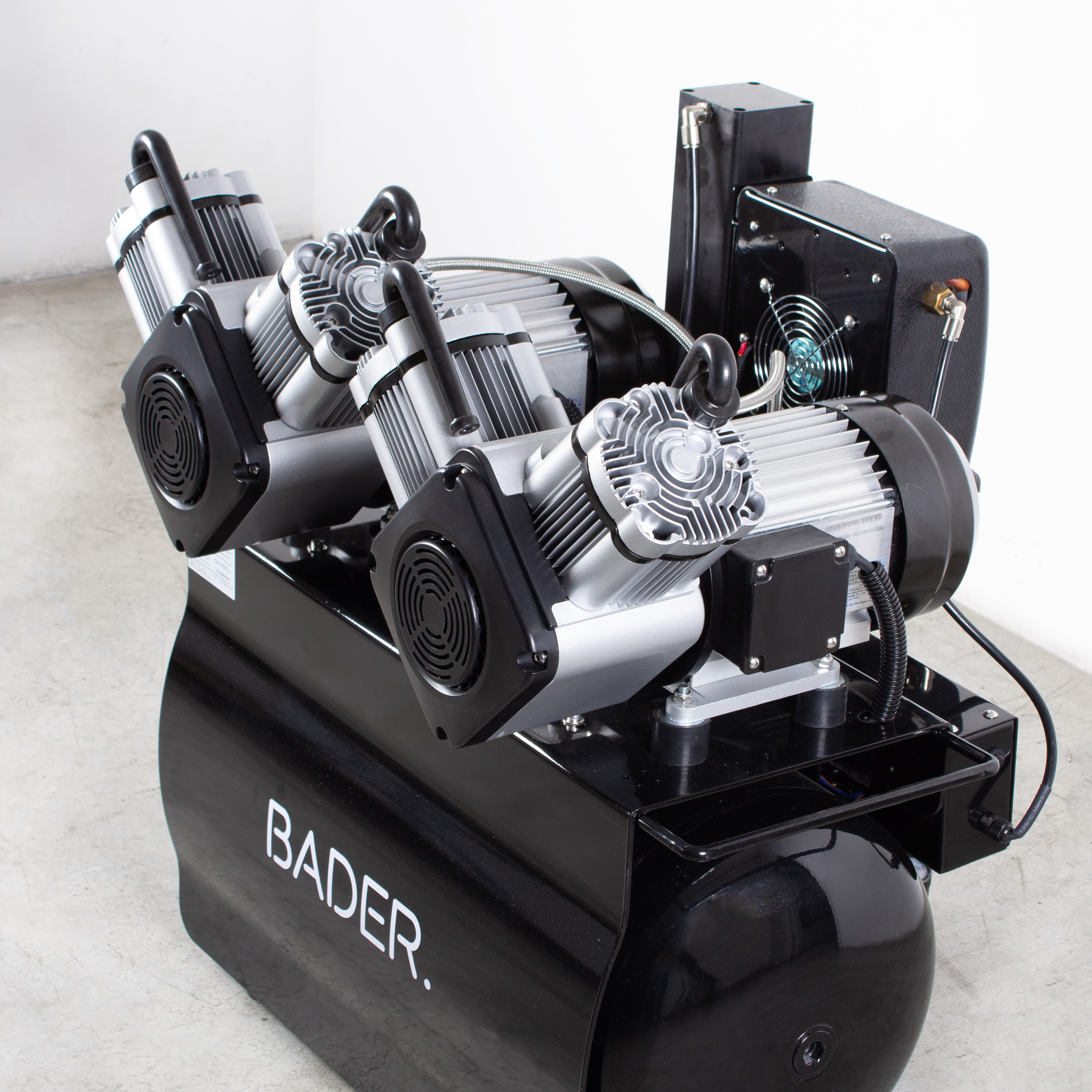 Compressor With Drying Twin High Bader