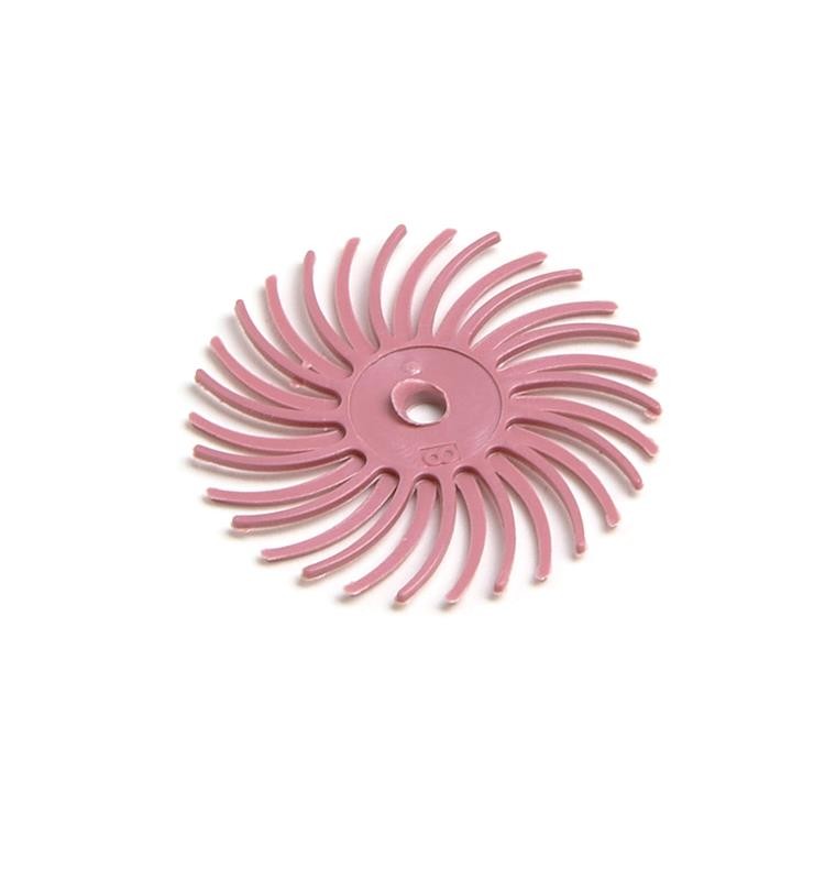 PINK SUNBURST DISC DEDECO 22 MM. (48 PCS) PUMICE