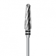 Long flame coarse grain carbon bur for handpiece