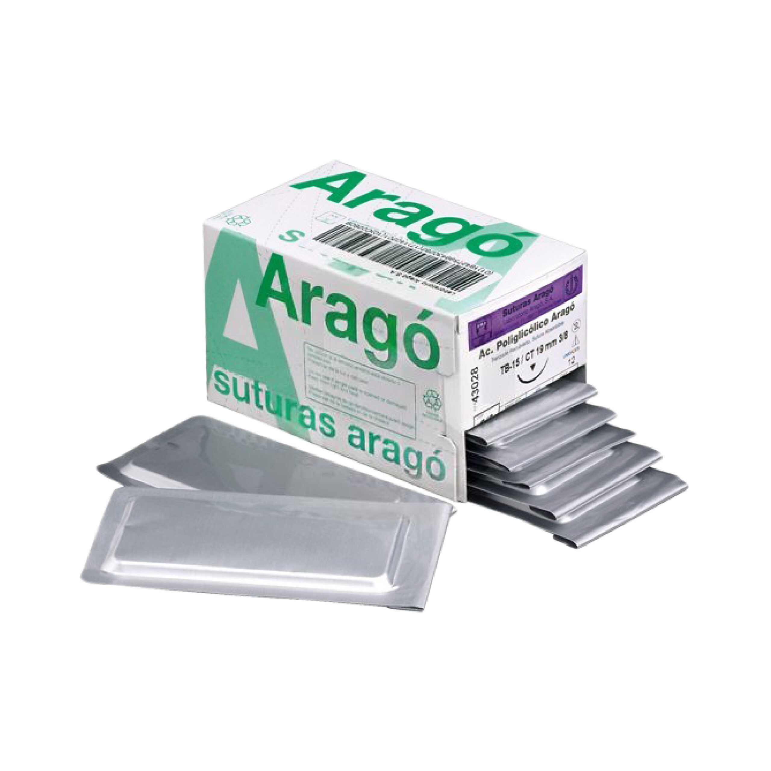 PTFE monofilament colorless – Non-absorbable – 4/0 75cm Triangular CT 19mm 3/8