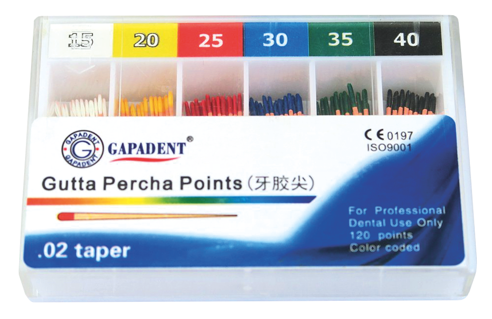 Gutta-percha points 120 – taper .06 – 35#