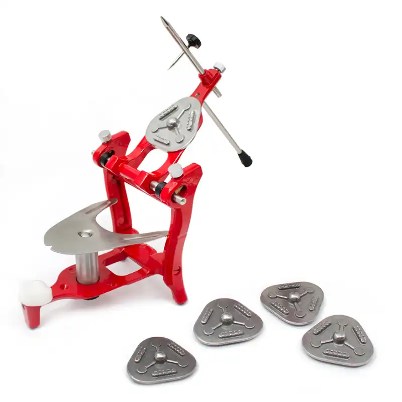 Balanced 3-Point Articulator with 4 Plates Bader