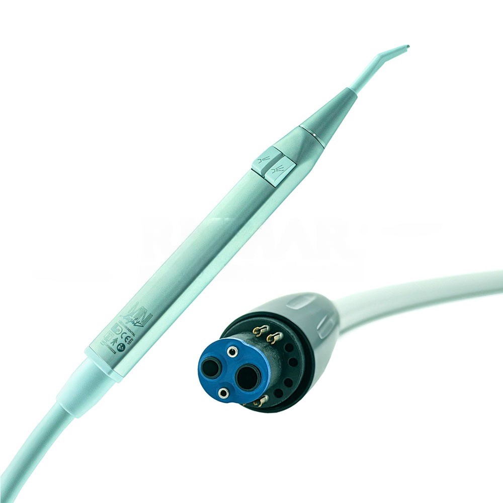Luzzani Minilight Straight 6F Steel Syringe, Planmeca connector, 100cm, light grey