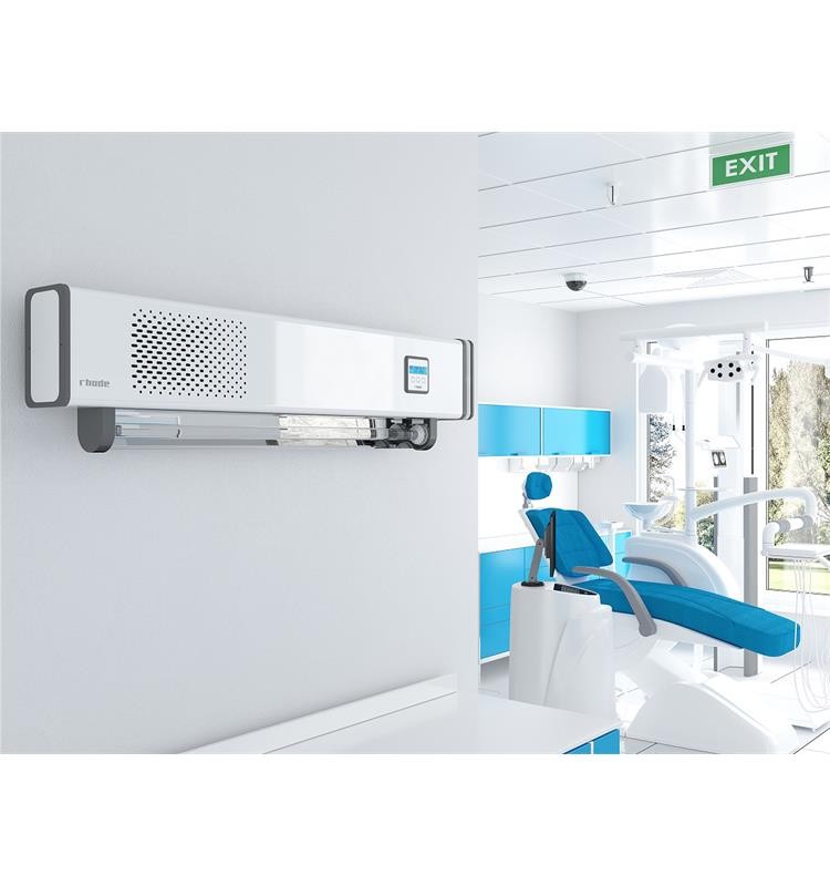 AIR PURIFIER ELITE101 WITH EXTERNAL UVC, COUNTER AND PROGRAMMER