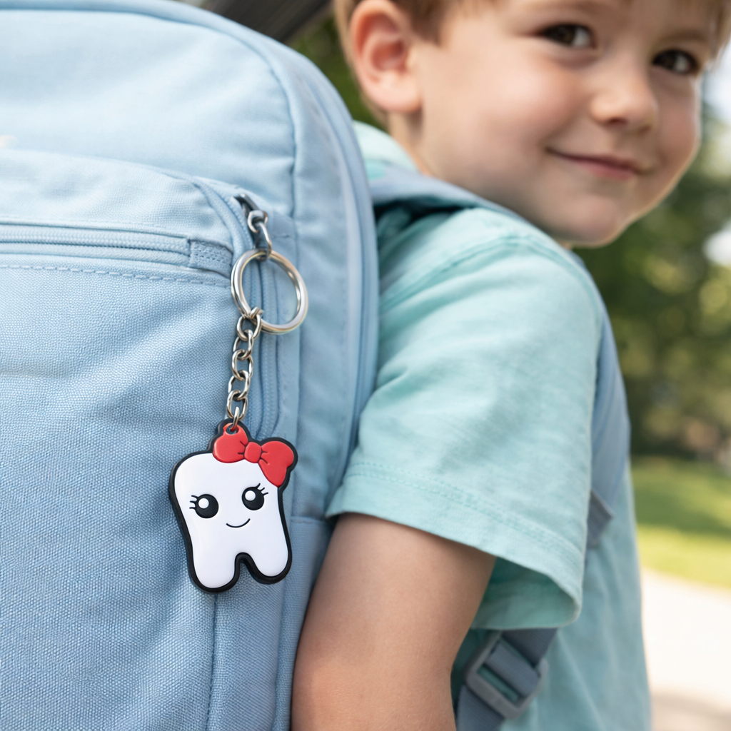 Dental Emoji Key Chain Bader
