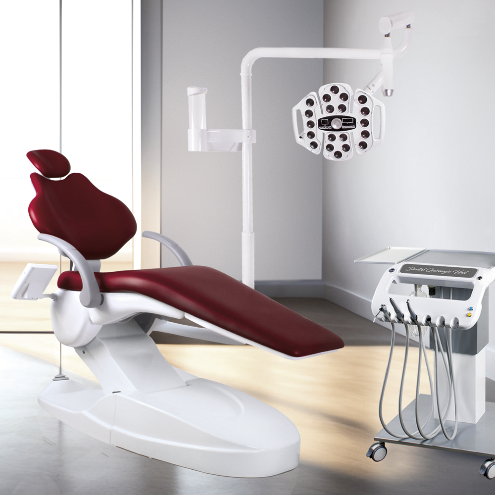 Dental chair with Bader Surgical Cart