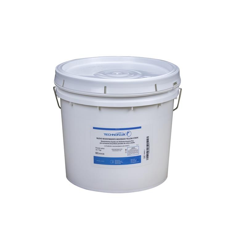 TECHNOFLUX "YELLOW STRIPE FINE" INVESTMENT 22.7 KGS. (REMOV