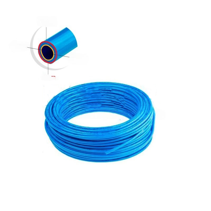 Blue polyurethane tube 4 x 6 mm, box 25m