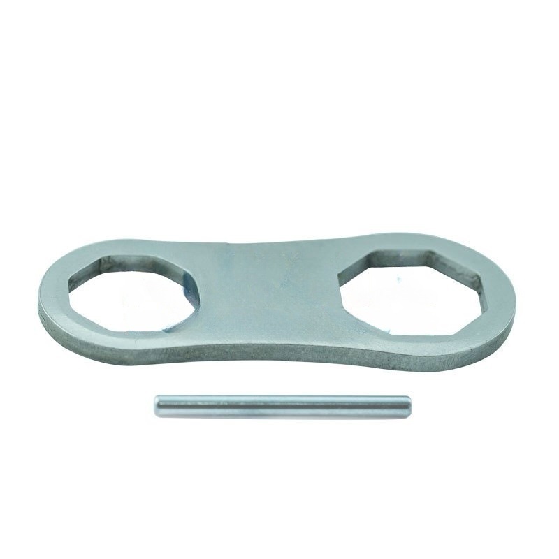 Double wrench for Rainbow button caps